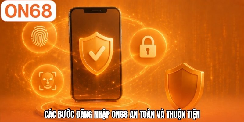 Các bước đăng nhập ON68 an toàn và thuận tiện