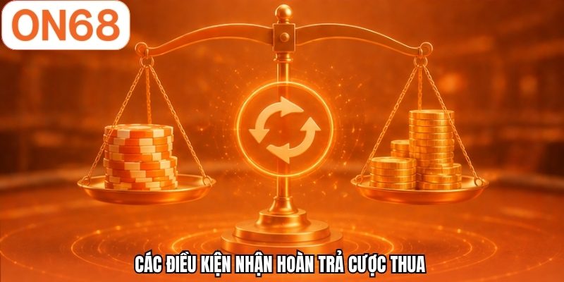 Các điều kiện nhận hoàn trả cược thua