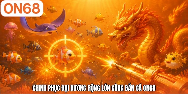 Chinh phục đại dương rộng lớn cùng bắn cá ON68