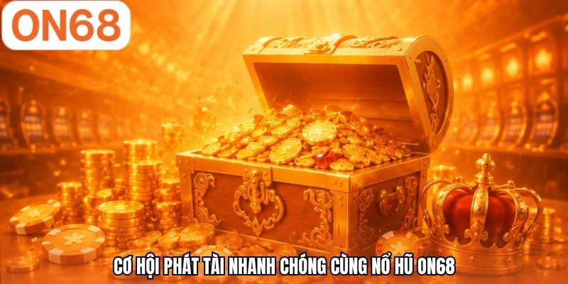 Cơ hội phát tài nhanh chóng cùng nổ hũ ON68