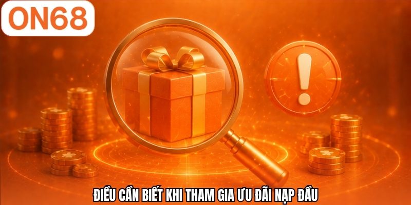 Điều cần biết khi tham gia ưu đãi nạp đầu