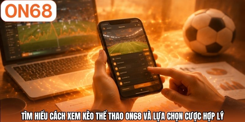 Tìm hiểu cách xem kèo thể thao ON68 và lựa chọn cược hợp lý