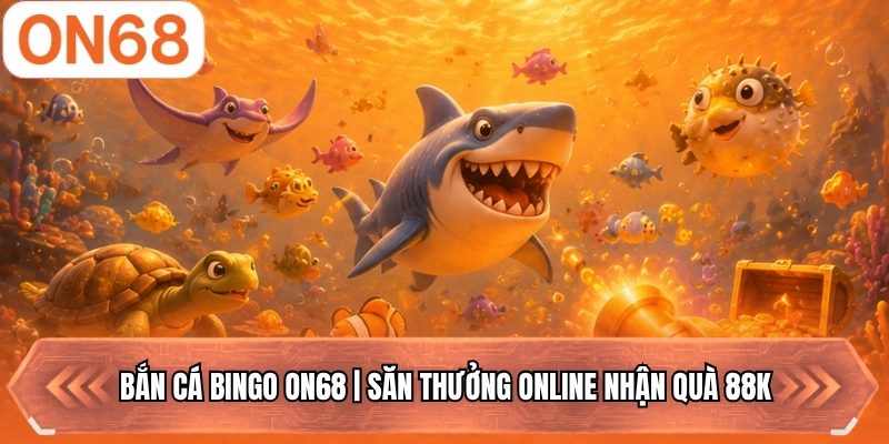 Bắn Cá Bingo ON68 | Săn Thưởng Online Nhận Quà 88K