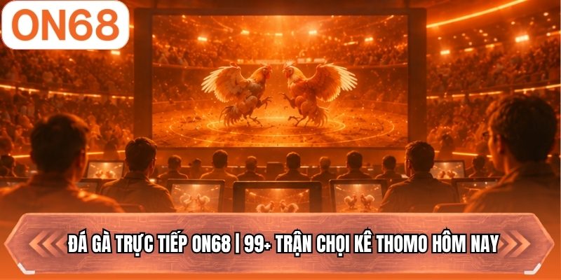 Đá Gà Trực Tiếp ON68 | 99+ Trận Chọi Kê Thomo Hôm Nay
